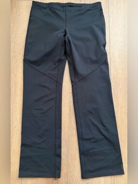 REI Black Pull On Active Outdoor Versatile Travel Hiking Pants SZ M Stretch